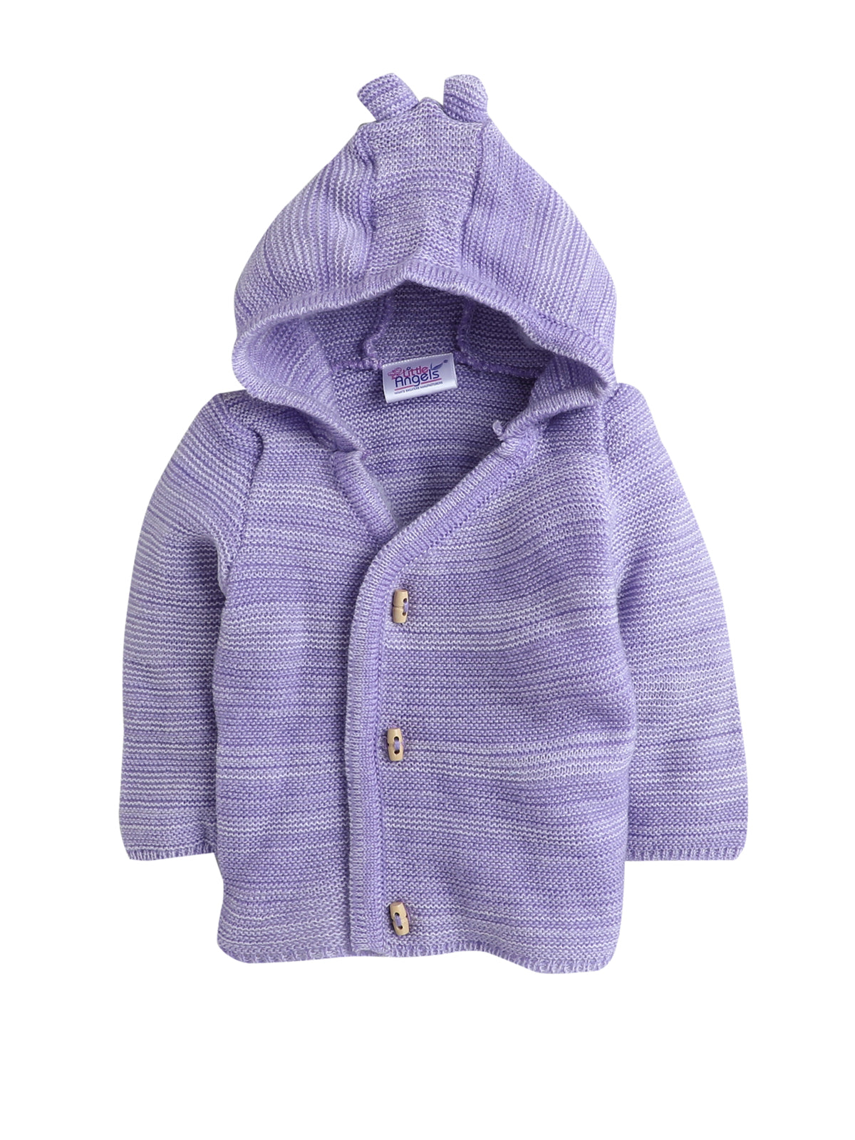 Purple hot sale baby cardigan