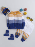 Sweater 4pcs combo set for baby girl and baby boy