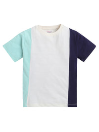 Pack of 2 Unisex Cotton T-shirts in Assorted Colors - 6 to 8 Years