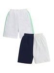 Pack of 2 Unisex Cotton Shorts | Assorted Colors | 6 Months to 8 Years