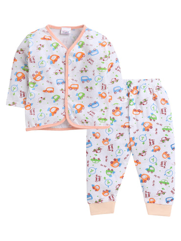 Printed Night suit For Baby Girl And Boy