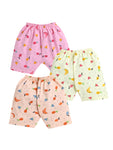 Printed baby girl Cotton Shorts