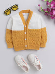 Mustard Cardigan Sweater for baby