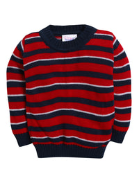 Stripe Navy Pullover Sweater For Baby