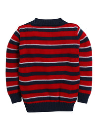 Stripe Navy Pullover Sweater For Baby