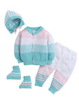 Sweater 4pcs combo sets for baby girl and baby boy