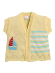 Boat Design Sleeveless vest for baby boy and baby girl