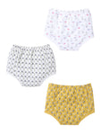 Pack of 3 Printed Cotton Underpants | Assorted Colors | 6-12 Months, 1-2 Years, 2-3 Years