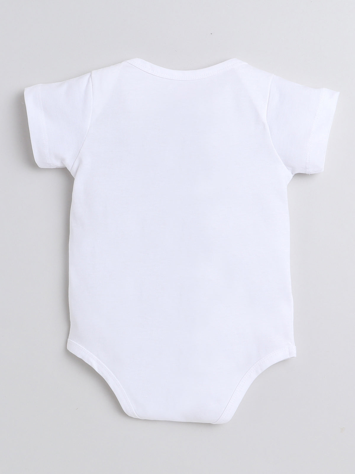 Comfortable Cotton Unisex Baby Onesies - Soft and Adorable -White & Black with Quote