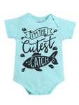 Pack of 2 Unisex Cotton Baby Onesies | Assorted Colors | Snap Buttons | 0-3 Month, 3-6 Month & 6-12 Month