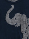 Elephant design pullover for baby boy and baby girl