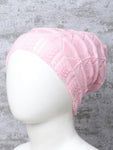 Adorable Knitted Round Cap - Free Size