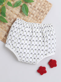 Cream Color Cotton Padded Underwear
