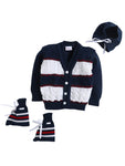 Colorblock Knited Sweater Sets for Baby Boy and Baby Girl