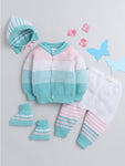 Sweater 4pcs combo sets for baby girl and baby boy