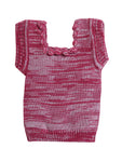 Premium Acrylic Sleeveless Vest-Wine