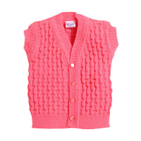 Neon Pink Color Reversible Jacket