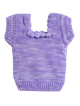 Premium Acrylic Sleeveless Vest-Violet