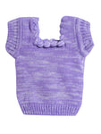 Premium Acrylic Sleeveless Vest-Violet