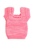 Premium Acrylic Sleeveless Vest-Neon Pink